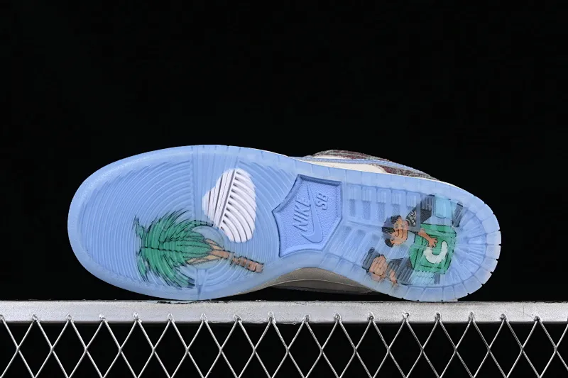 All categories Nk SB Dunk Series Nk SB Dunk Low low-top sneakers J version Crenshaw Skate Club x Nk SB Dunk Low joint model SB low-top sports and leisure sneakers FN4193-100
